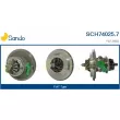 Groupe carter, turbocompresseur SANDO [SCH74025.7]