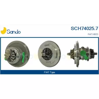 Groupe carter, turbocompresseur SANDO OEM 504071262