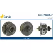 Groupe carter, turbocompresseur SANDO [SCH74035.7]