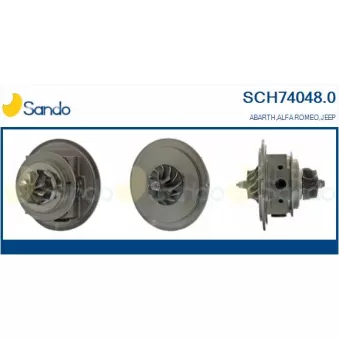 SANDO SCH74048.0 - Groupe carter, turbocompresseur