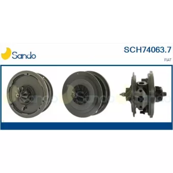 Groupe carter, turbocompresseur SANDO OEM 71795691