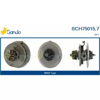 Groupe carter, turbocompresseur SANDO OEM 11657790309E