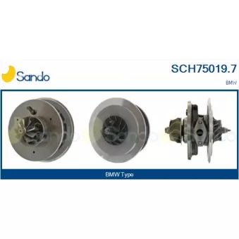 SANDO SCH75019.7 - Groupe carter, turbocompresseur