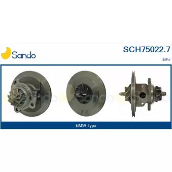 Groupe carter, turbocompresseur SANDO OEM 11657794572