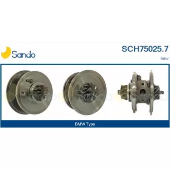 Groupe carter, turbocompresseur SANDO OEM 11658506722