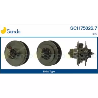 Groupe carter, turbocompresseur SANDO OEM 7795499