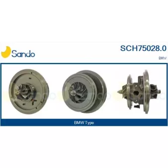 Groupe carter, turbocompresseur SANDO OEM 11652287495