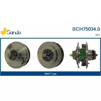 Groupe carter, turbocompresseur SANDO SCH75034.0