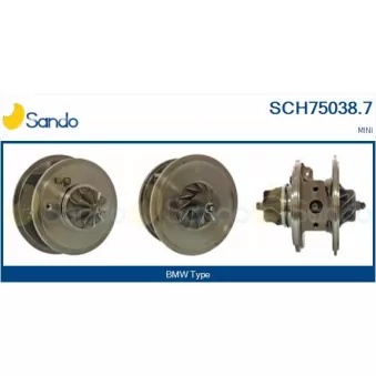 Groupe carter, turbocompresseur SANDO OEM 11658573108