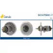 Groupe carter, turbocompresseur SANDO [SCH75041.7]