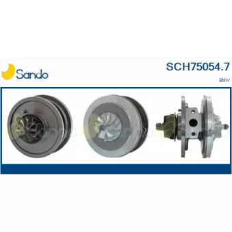 Groupe carter, turbocompresseur SANDO OEM 11658516124