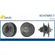 SANDO SCH75057.7 - Groupe carter, turbocompresseur