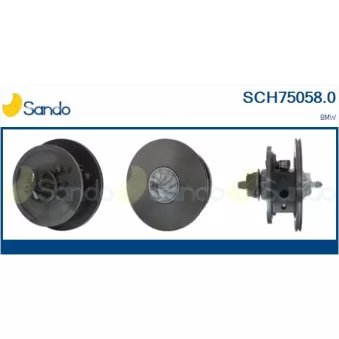 Groupe carter, turbocompresseur SANDO OEM 11658514666