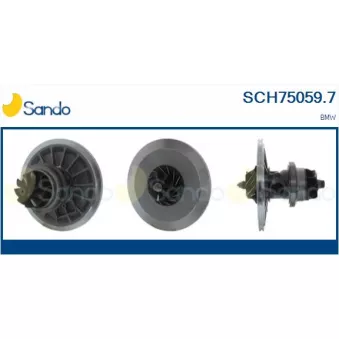 Groupe carter, turbocompresseur SANDO OEM 11654730581