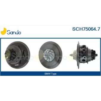 SANDO SCH75064.7 - Groupe carter, turbocompresseur