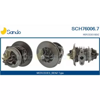 SANDO SCH76006.7 - Groupe carter, turbocompresseur