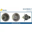 SANDO SCH76018.7 - Groupe carter, turbocompresseur