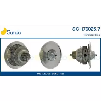 Groupe carter, turbocompresseur SANDO SCH76025.7