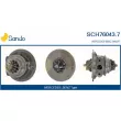 SANDO SCH76043.7 - Groupe carter, turbocompresseur