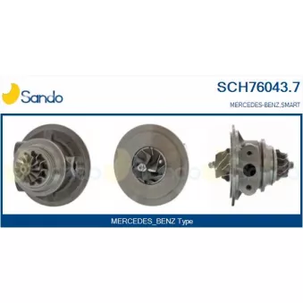 Groupe carter, turbocompresseur SANDO OEM 6390900980