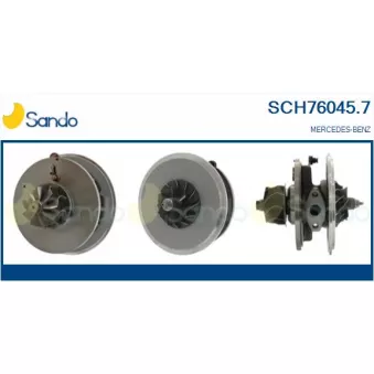 SANDO SCH76045.7 - Groupe carter, turbocompresseur