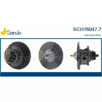 Groupe carter, turbocompresseur SANDO SCH76047.7