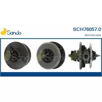 Groupe carter, turbocompresseur SANDO OEM A628096049980