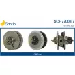 Groupe carter, turbocompresseur SANDO [SCH77003.7]