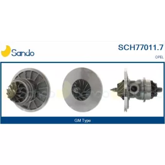 Groupe carter, turbocompresseur SANDO OEM 860006
