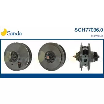 Groupe carter, turbocompresseur SANDO OEM 25187701