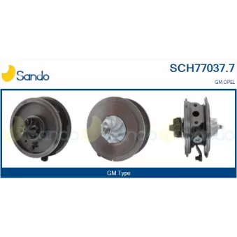 Groupe carter, turbocompresseur SANDO OEM 95521391