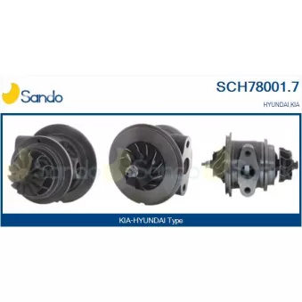 Groupe carter, turbocompresseur SANDO OEM 2823127500