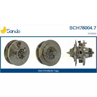 Groupe carter, turbocompresseur SANDO OEM 2823127810