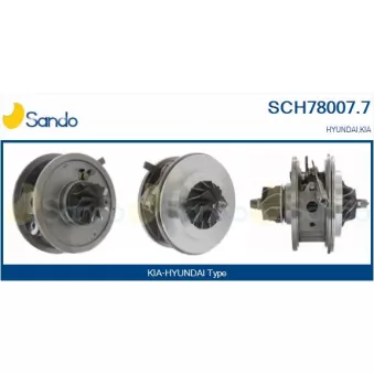 Groupe carter, turbocompresseur SANDO OEM 282004a450