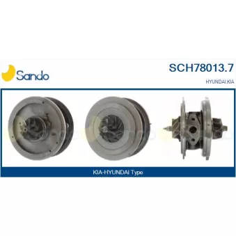 Groupe carter, turbocompresseur SANDO OEM 282312F750