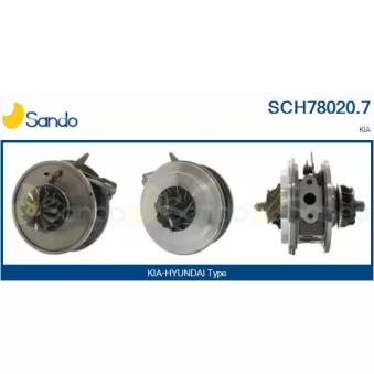 Groupe carter, turbocompresseur SANDO OEM 282004x910