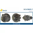 Groupe carter, turbocompresseur SANDO [SCH78025.7]