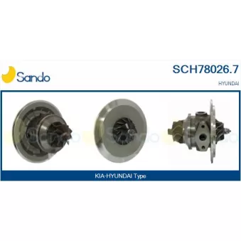 Groupe carter, turbocompresseur SANDO OEM 282004B160 Groupe carter, turbocompresseur SANDO OEM 282004B160