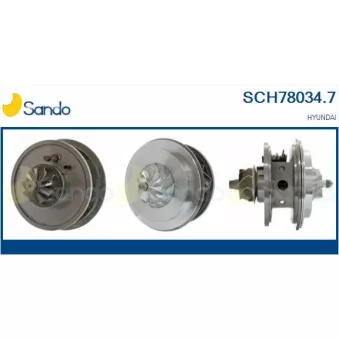 Groupe carter, turbocompresseur SANDO OEM 282304a700