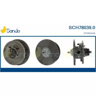 Groupe carter, turbocompresseur SANDO OEM 282012A780