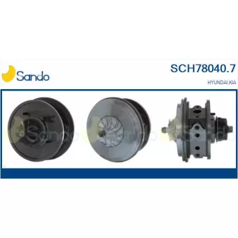 Groupe carter, turbocompresseur SANDO OEM 282312F650