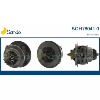 Groupe carter, turbocompresseur SANDO SCH78041.0