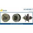 Groupe carter, turbocompresseur SANDO [SCH81000.7]