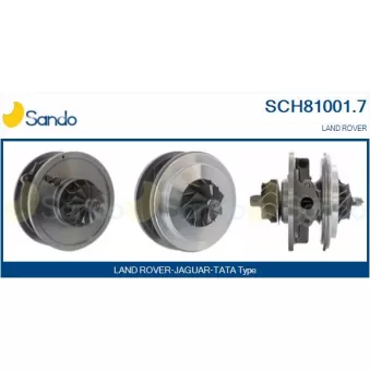 Groupe carter, turbocompresseur SANDO OEM LR010188