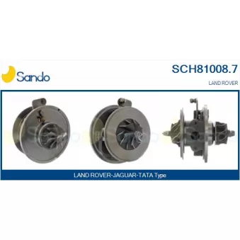 Groupe carter, turbocompresseur SANDO OEM 6h4q6k682gh