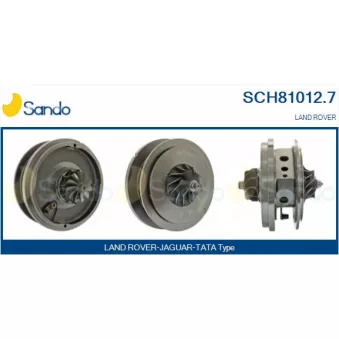 Groupe carter, turbocompresseur SANDO OEM LR038309