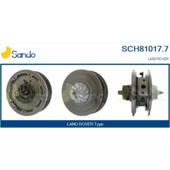 SANDO SCH81017.7 - Groupe carter, turbocompresseur