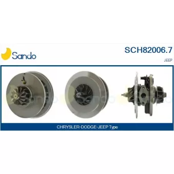 SANDO SCH82006.7 - Groupe carter, turbocompresseur