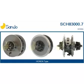SANDO SCH83000.7 - Groupe carter, turbocompresseur