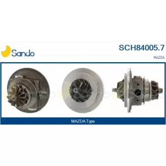 Groupe carter, turbocompresseur SANDO SCH84005.7